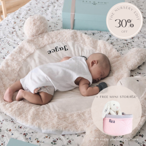Luna Lamb Plush Playmat (Discount applied at checkout)